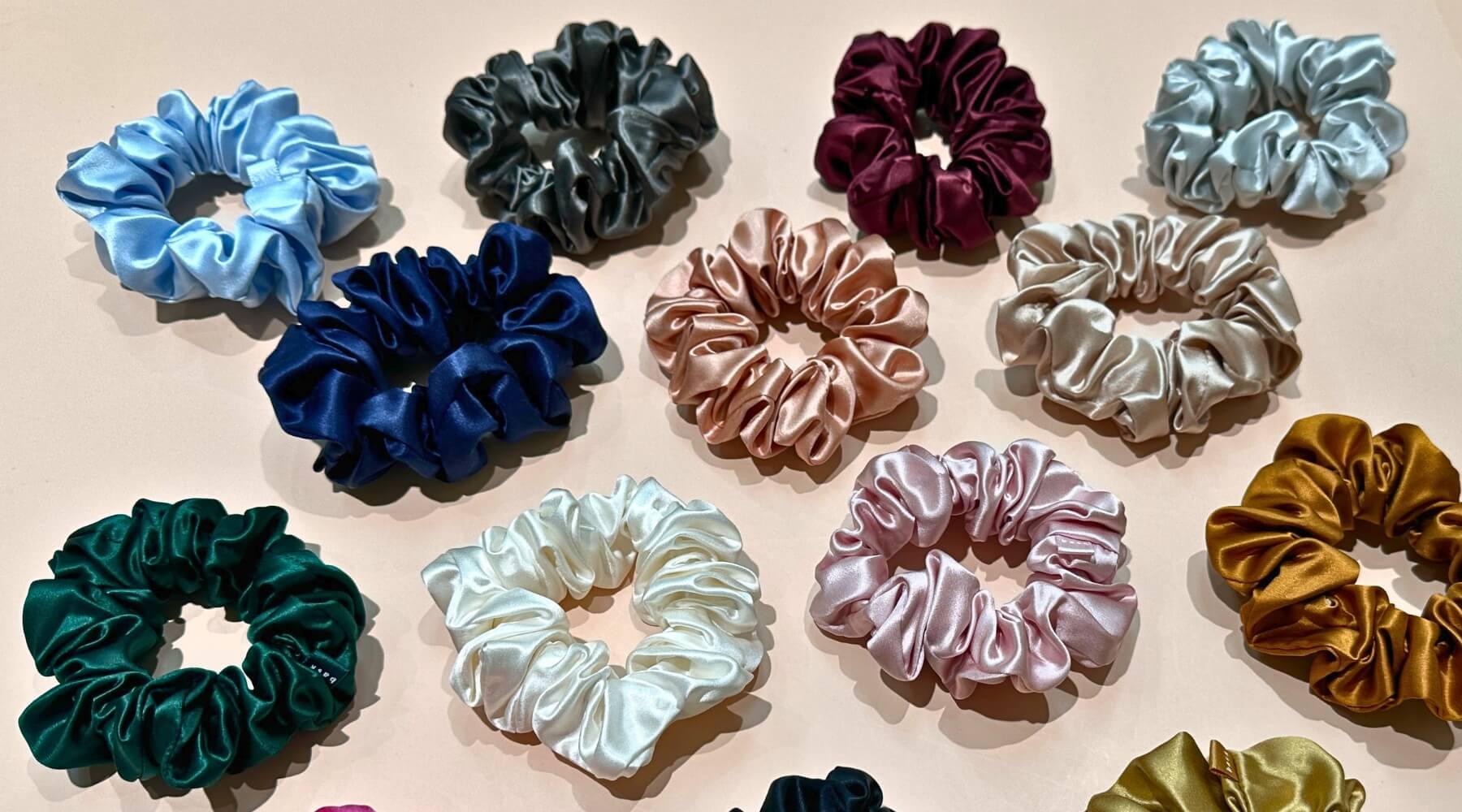 LARGE Silk Scrunchies
