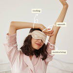 Silk Sleep Mask - Champagne - BASK™
