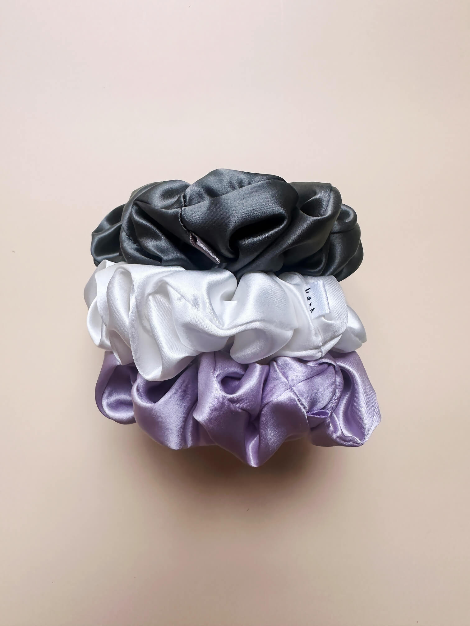 LARGE Silk Scrunchies Set of 3