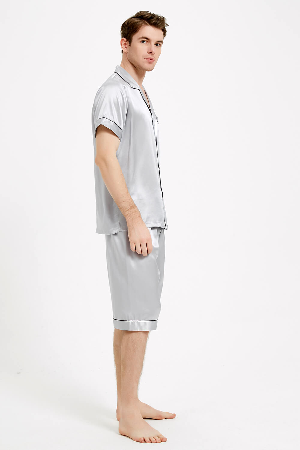 Matching Silk Pajamas for Couples - BASK™