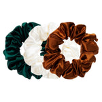 LARGE Silk Scrunchies Set - Goddess (Pack of 3) - BASK™
