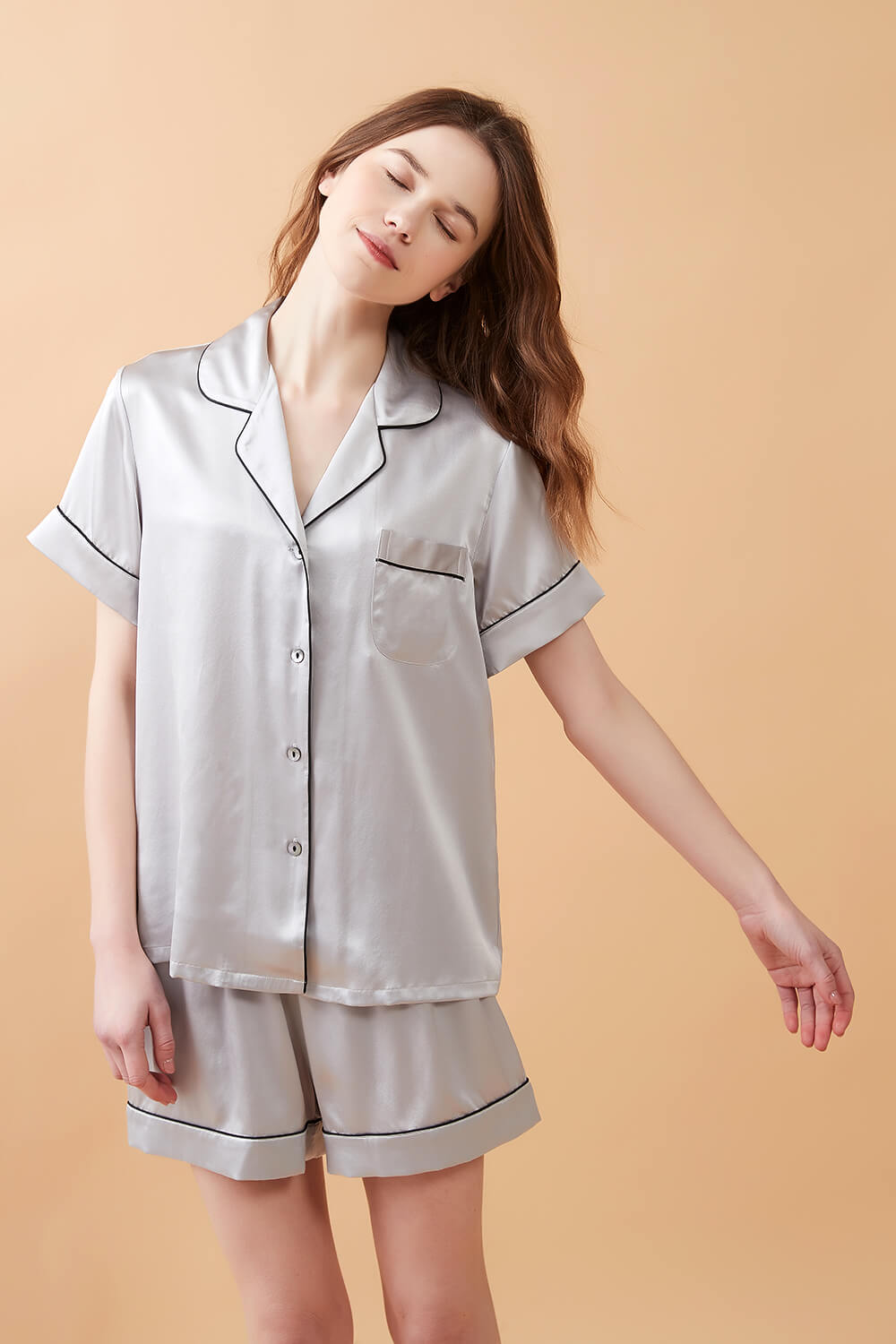 Matching Silk Pajamas for Couples - BASK™