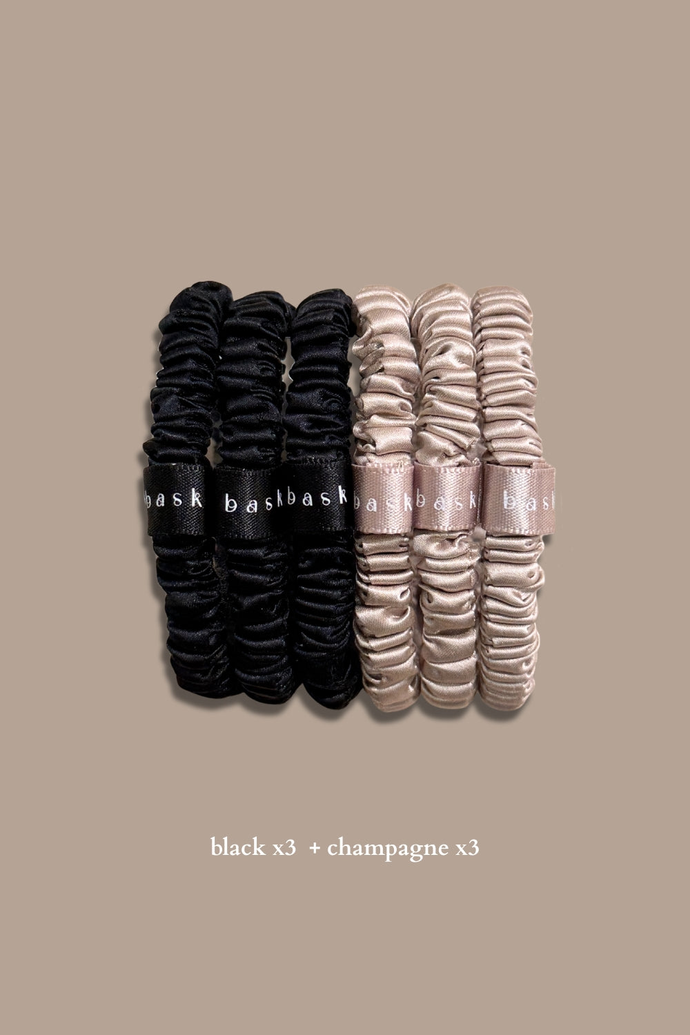 Silk Hair Ties Set of 6 - The Most Wanted