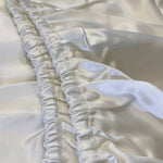 Silk Fitted Sheets - Pearl White - BASK™
