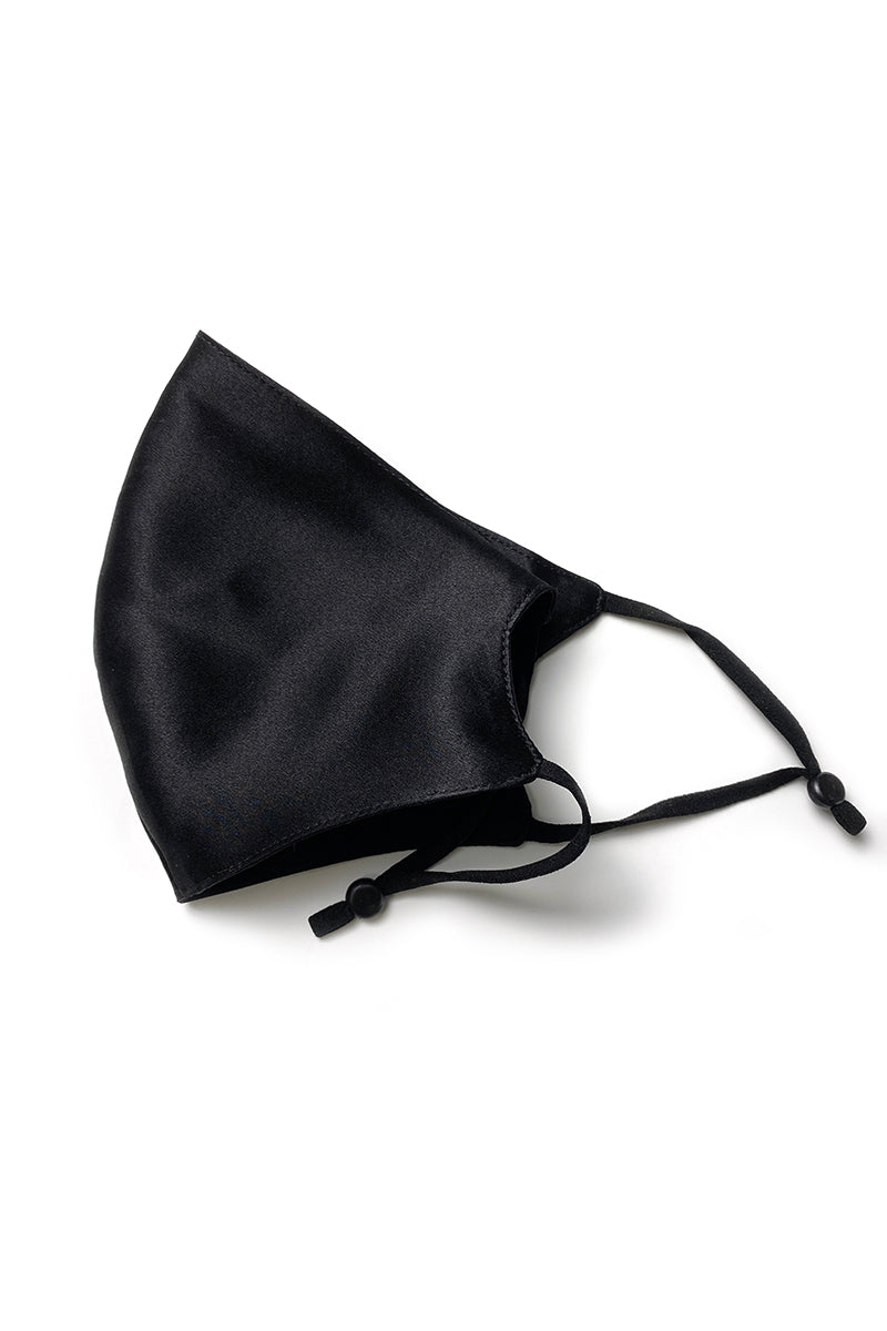 STELLAR Silk Face Cover - Black (No filter pocket. No nose wire) - BASK™