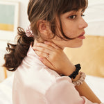 MIDI Silk Scrunchies Pack of 5 - Bombshell - BASK™