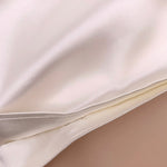 Silk Fitted Sheet and Silk Duvet Cover Full Set- Queen Size - BASK™