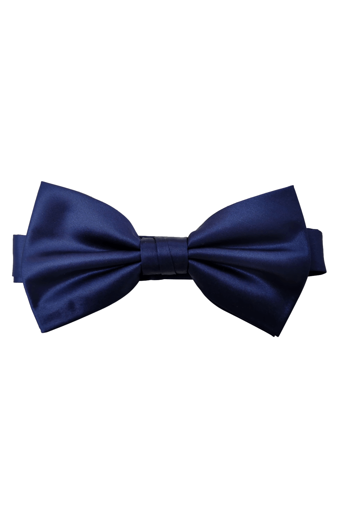 Pre-tied Silk Bow Tie - Navy Blue - BASK™