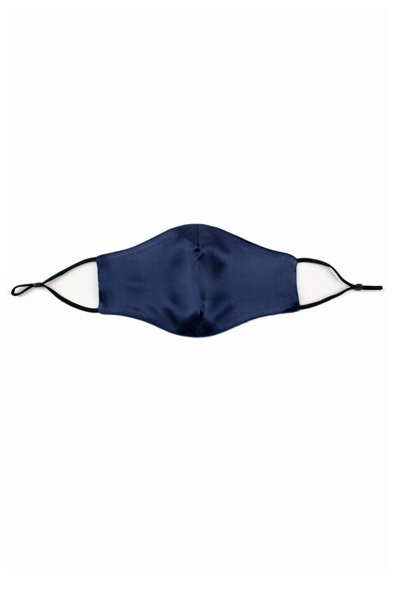 ULTRA Silk Face Covering - Navy Blue - BASK™