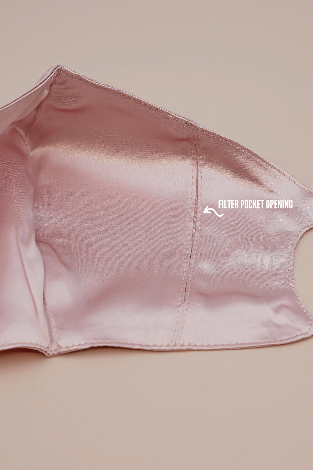 STELLAR Silk Face Mask - Light Yellow (with Nose Wire and Filter Pocket) - BASK™