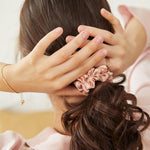MIDI Silk Scrunchies Pack of 5 - Repeater - BASK™