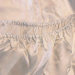 Silk Fitted Sheets - Pearl White - BASK™