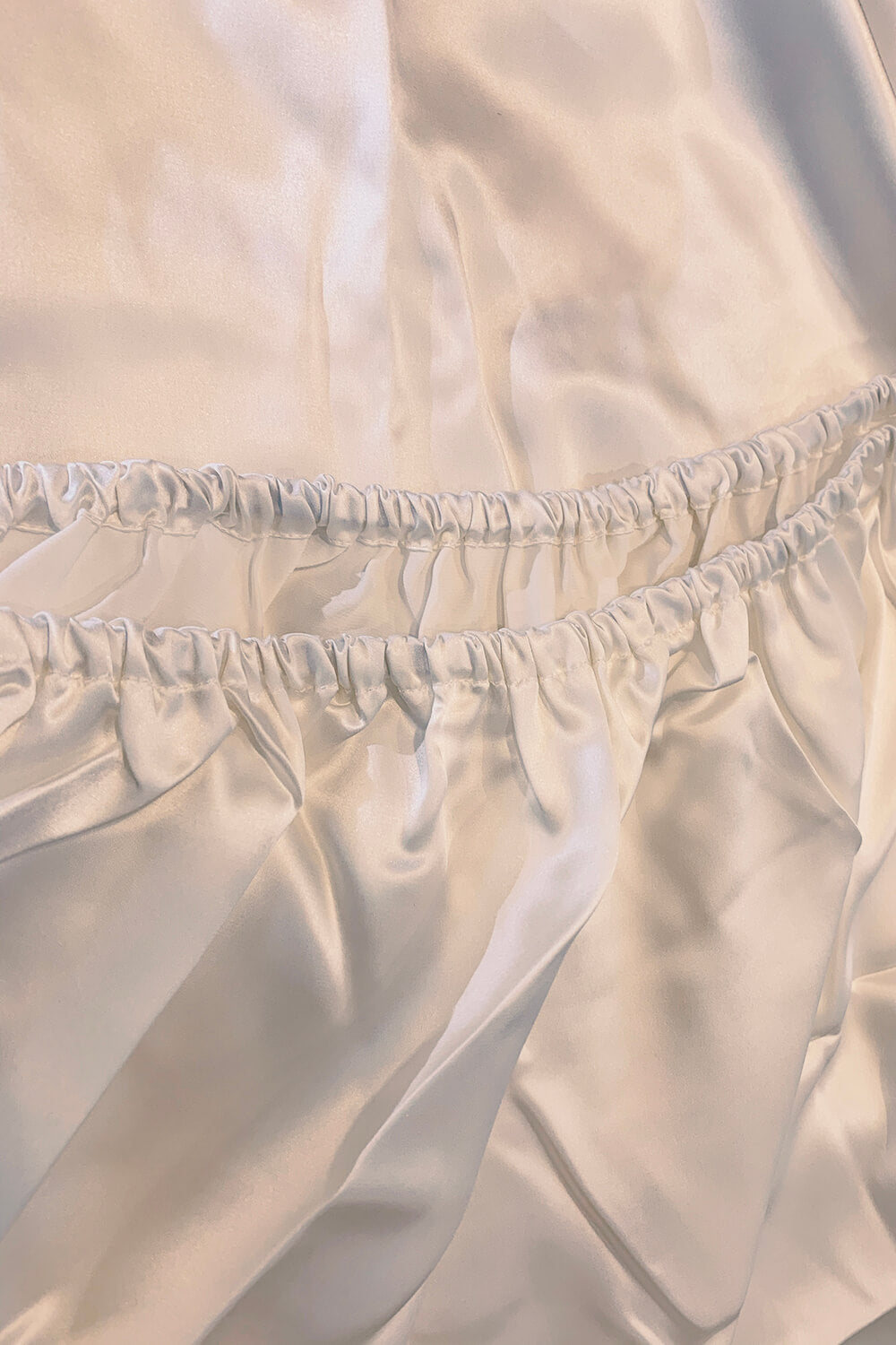 Silk Fitted Sheets - Pearl White - BASK™
