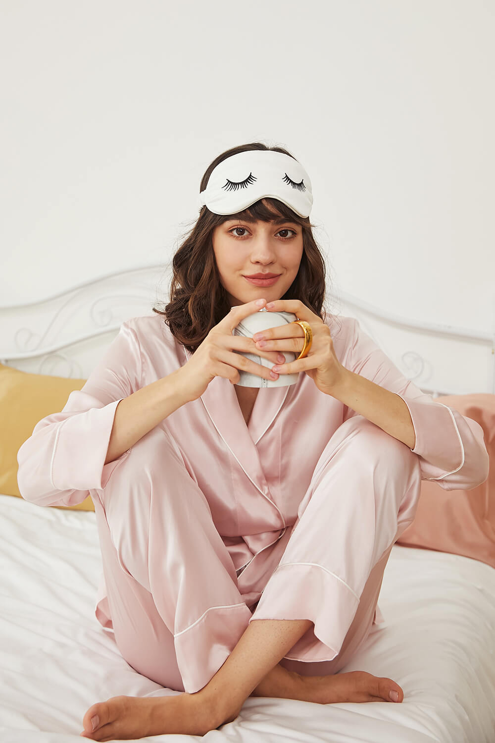 Silk Sleep Mask - Eyelash - BASK™