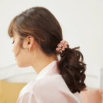 MIDI Silk Scrunchies - Emerald - BASK™