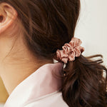 MIDI Silk Scrunchies Pack of 5 - Repeater - BASK™