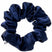 LARGE Silk Scrunchies - Navy Blue - BASK™