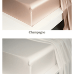 Silk Fitted Sheets - Pearl White - BASK™