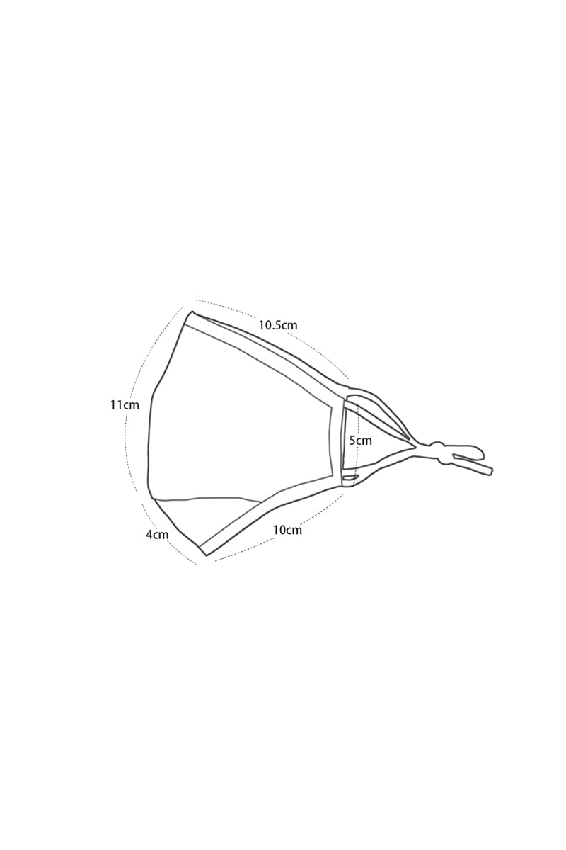 ULTRA Silk Face Mask - Black (with Filter Pocket and Nose Wire) - BASK™