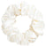 LARGE Silk Scrunchies - Pearl White - BASK™