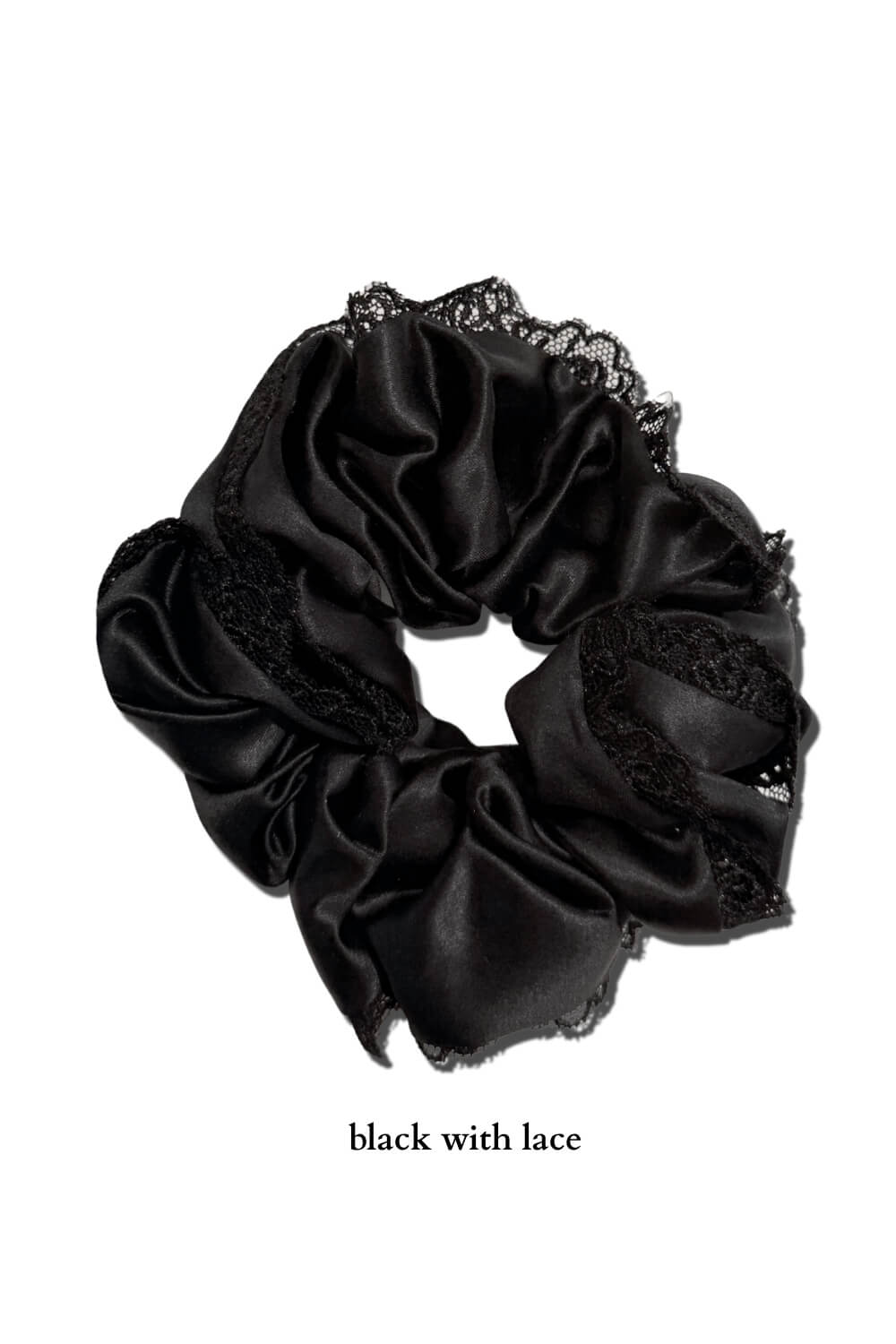 5cm XXL Silk Scrunchies with trimming