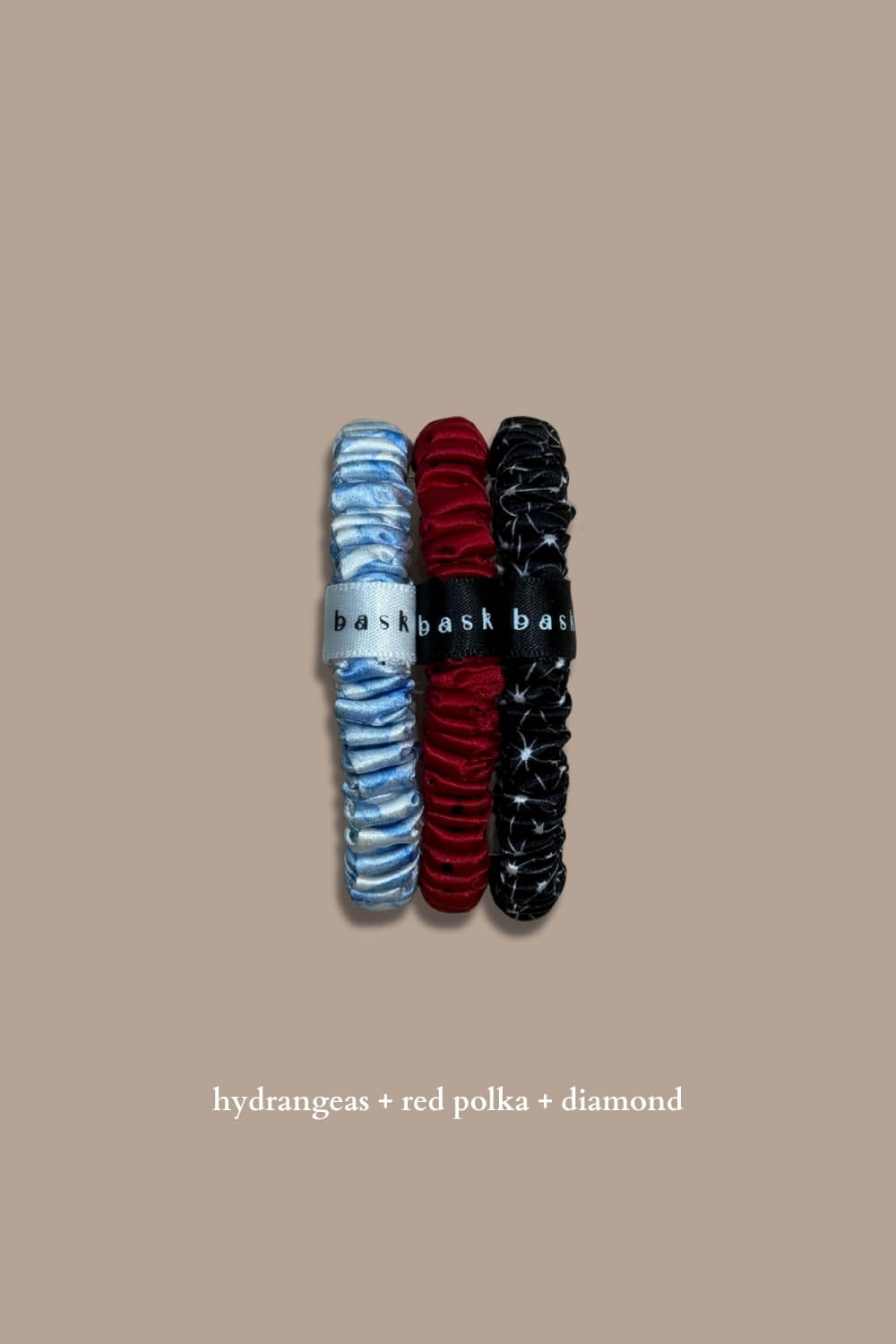 Silk Hair Ties Set of 3