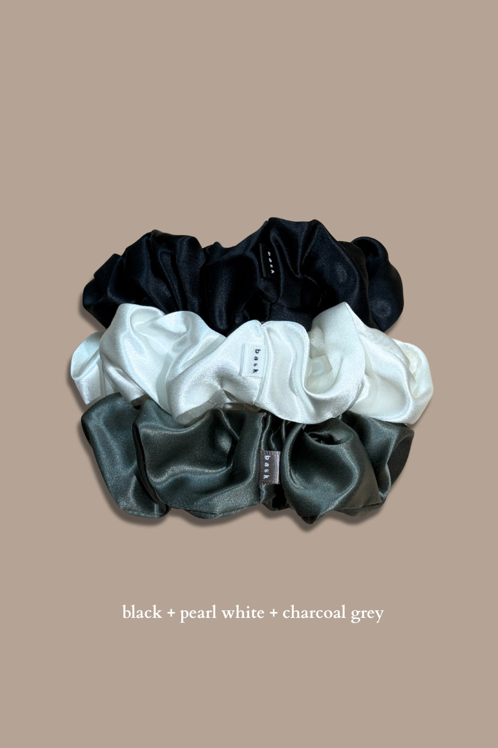 XL Silk Scrunchies Set of 3