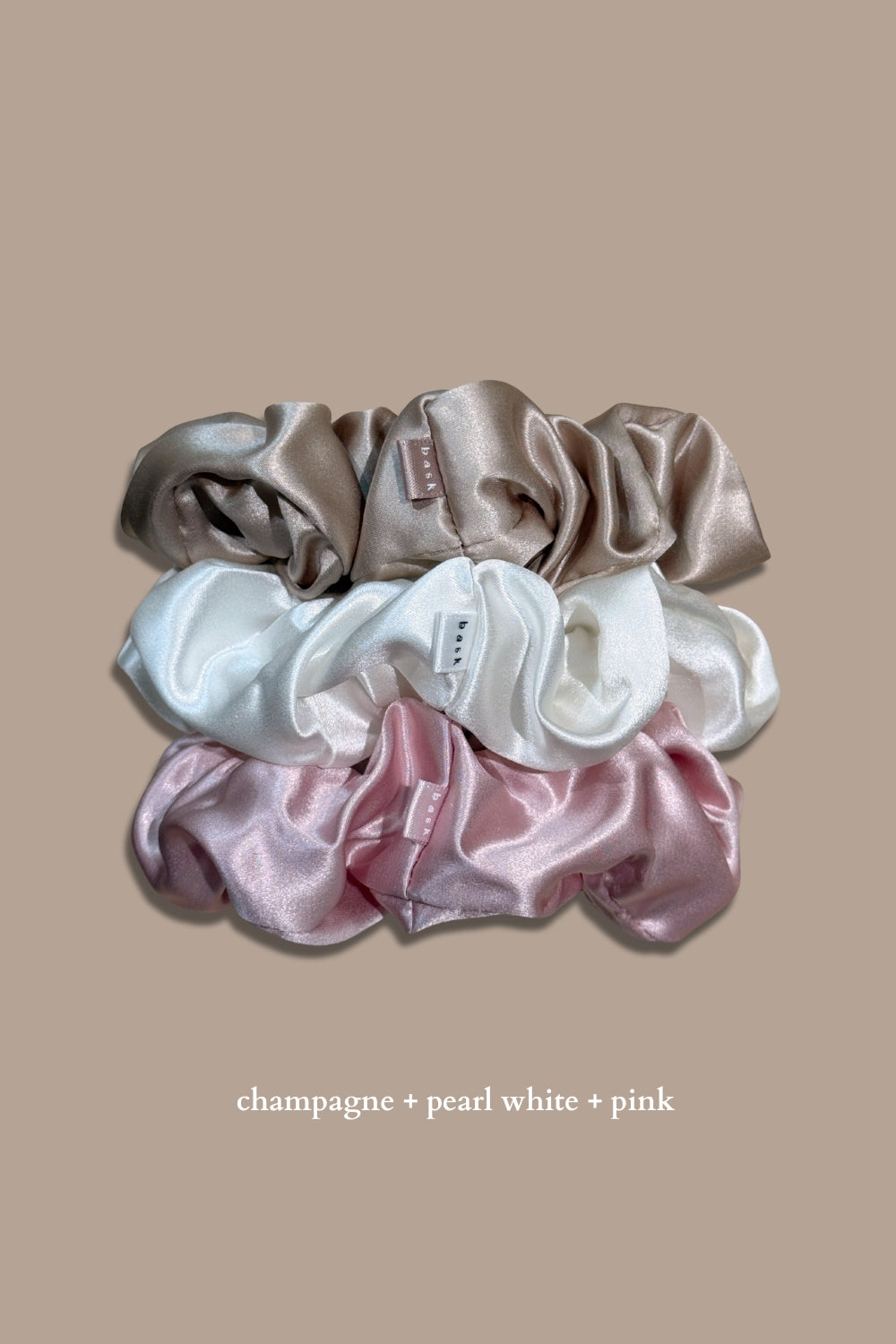 XL Silk Scrunchies Set of 3
