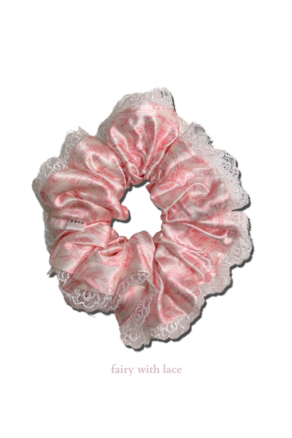 5cm XXL Silk Scrunchies with trimming
