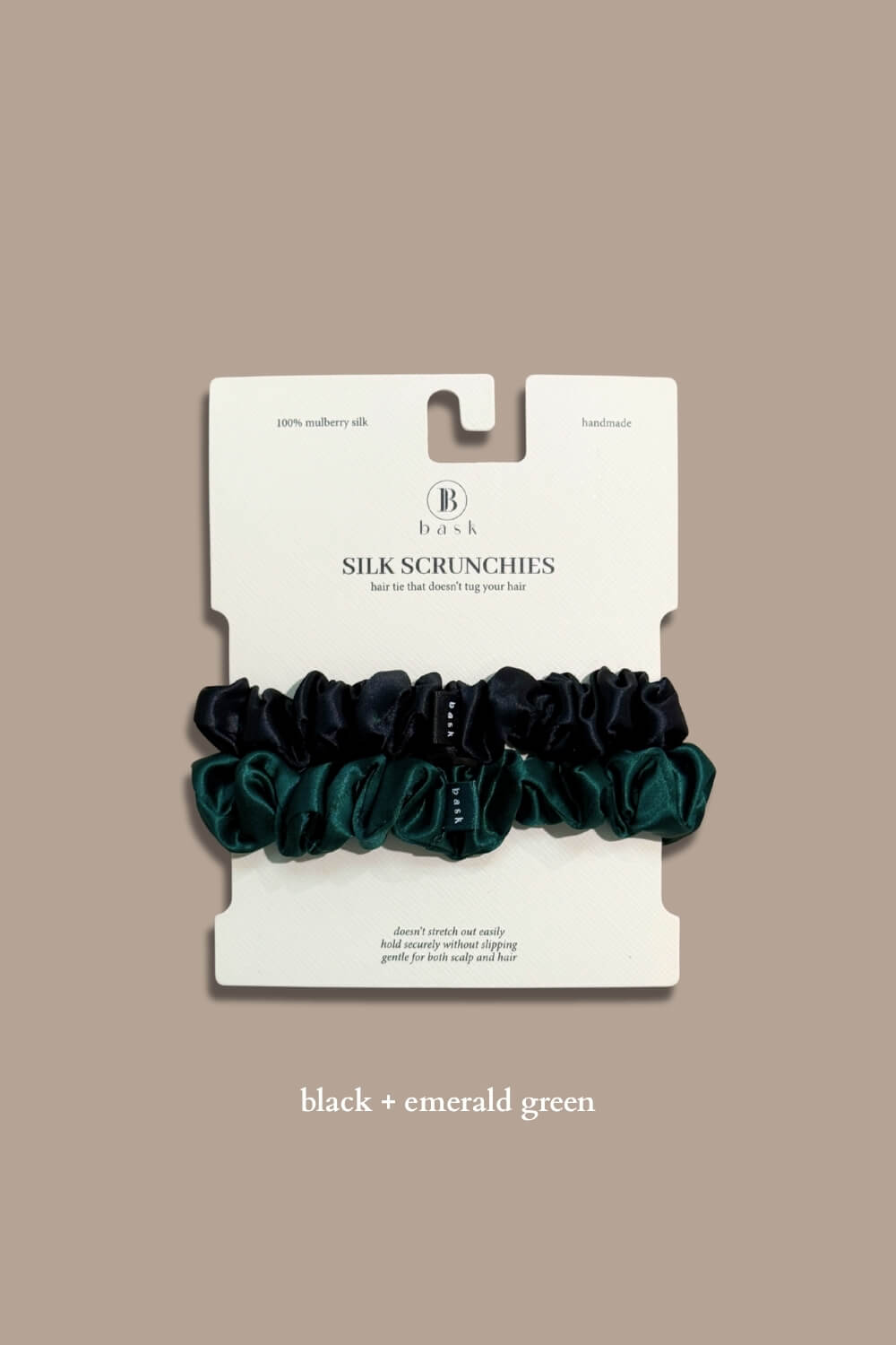 MIDI Silk Scrunchies Pack of 2