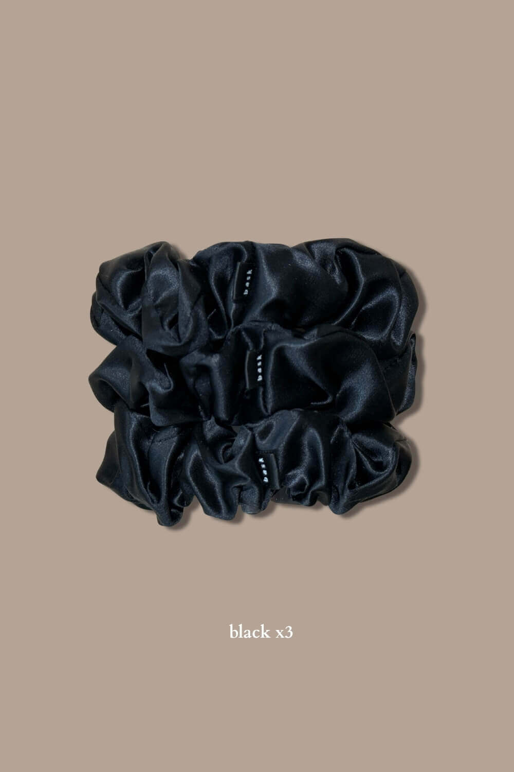 LARGE Silk Scrunchies Set of 3