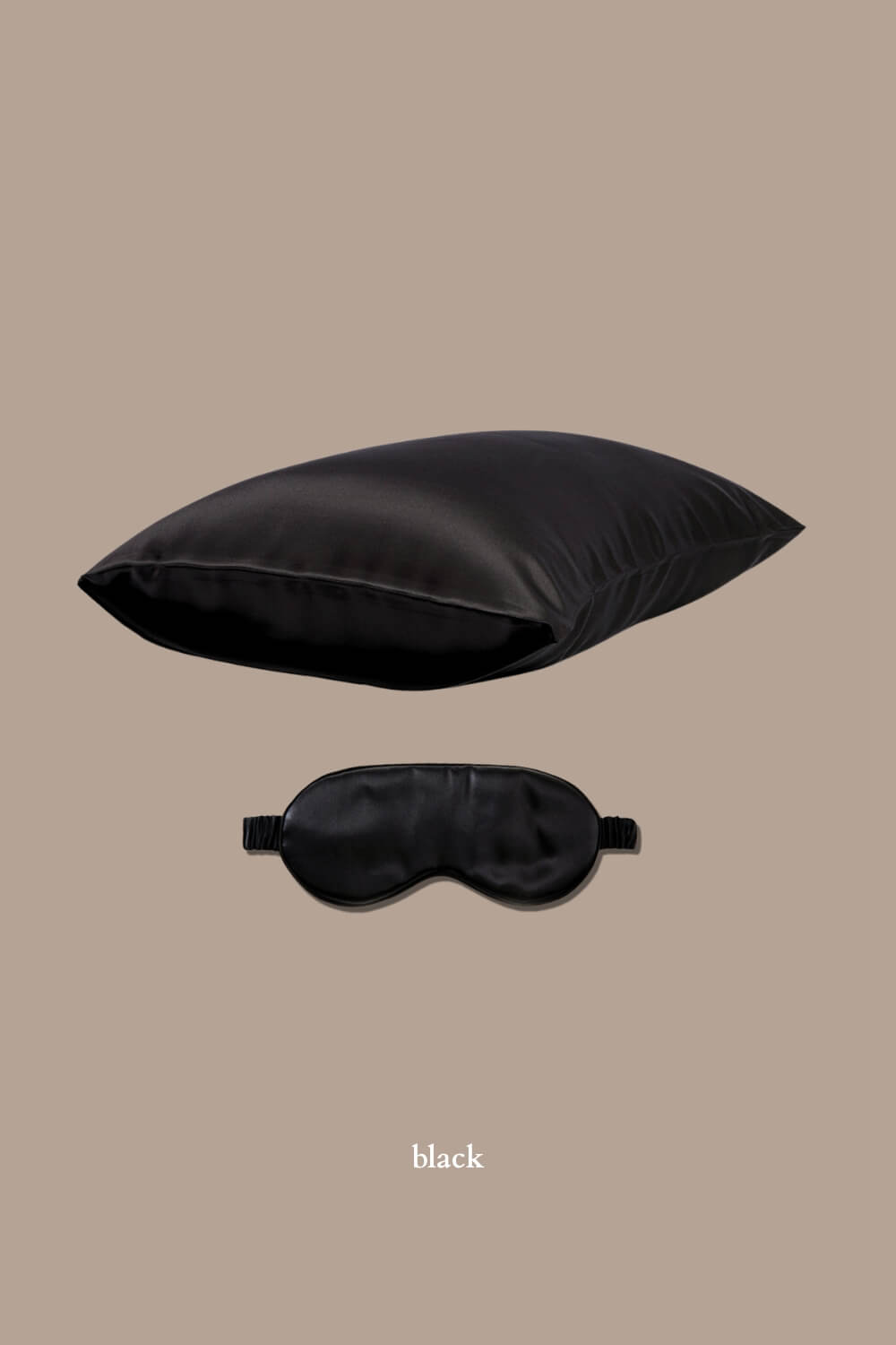 Silk Pillowcase and Silk Eye Mask Gift Set