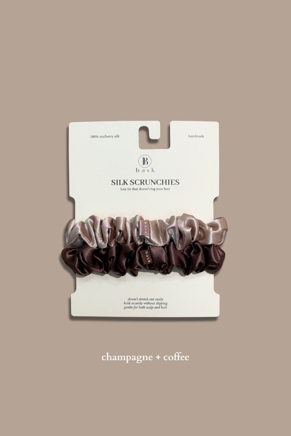 MIDI Silk Scrunchies Pack of 2