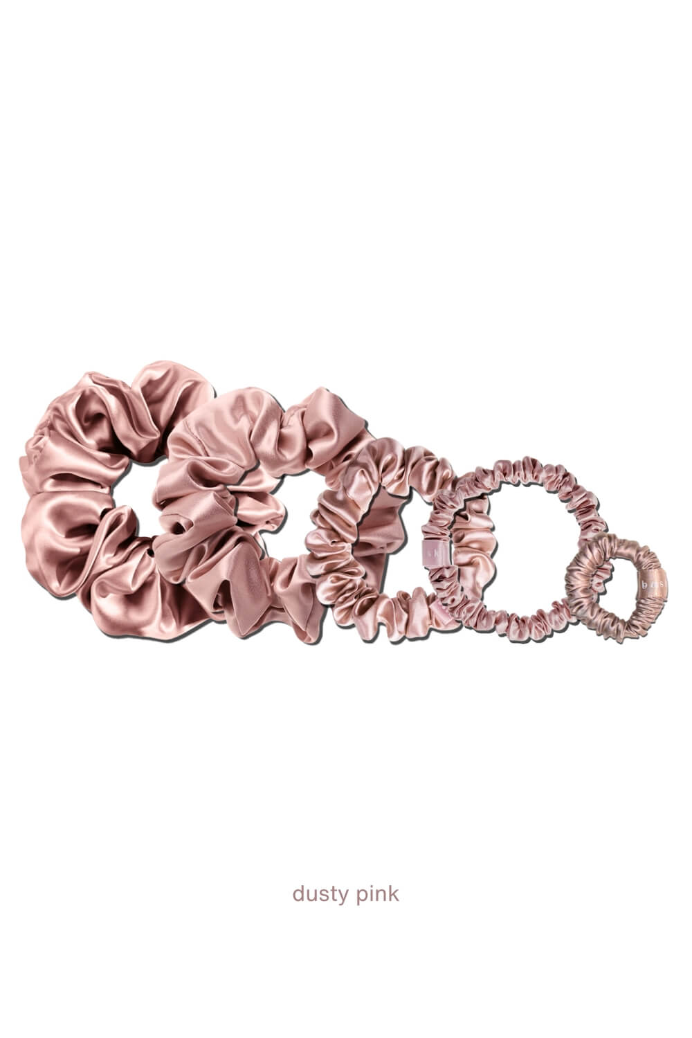 Silk Scrunchies 5-Pcs Discovery Set