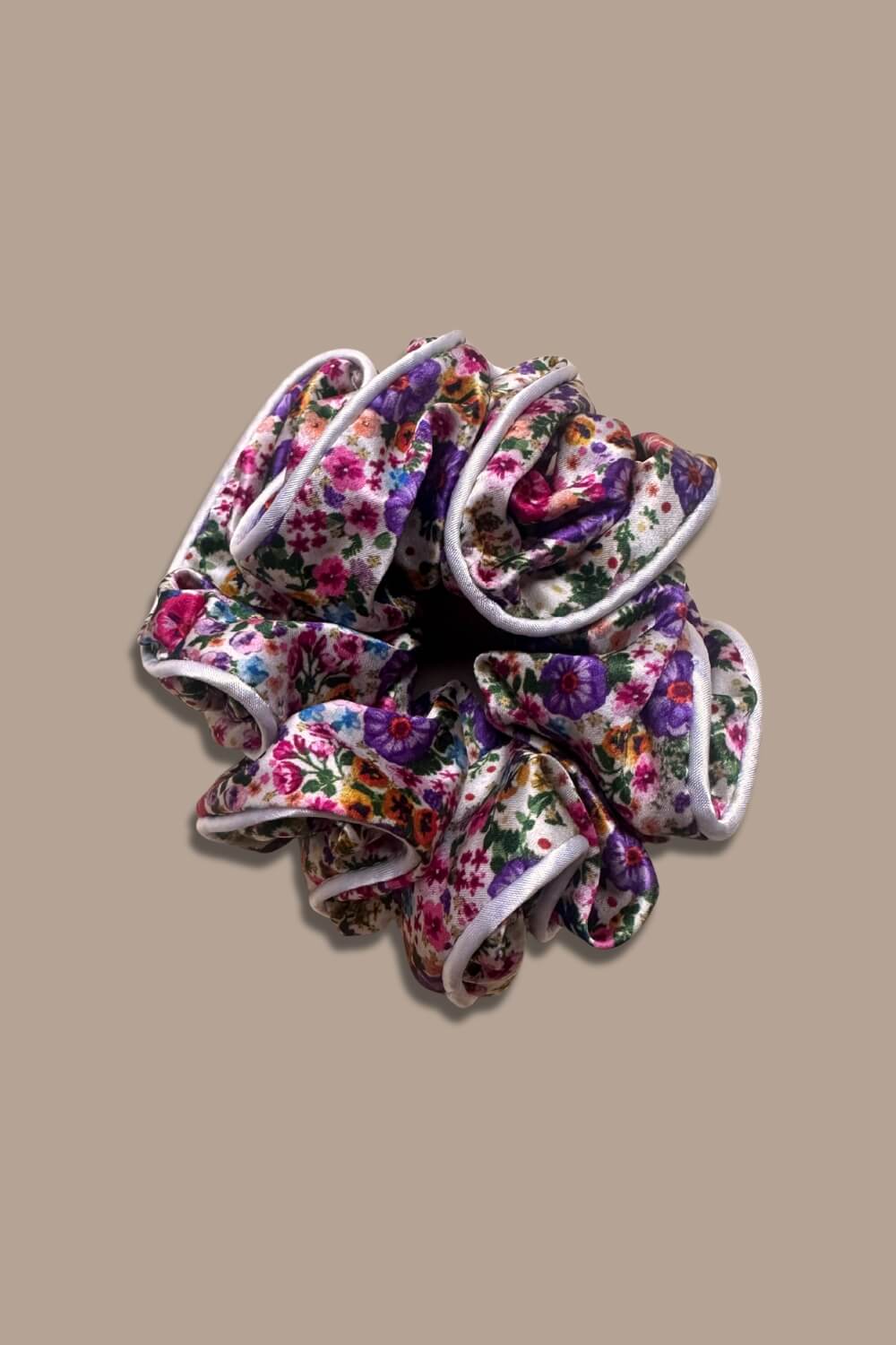 5cm XXL Silk Scrunchies with trimming