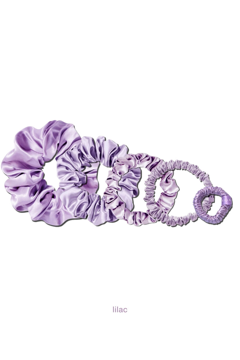 Silk Scrunchies 5-Pcs Discovery Set