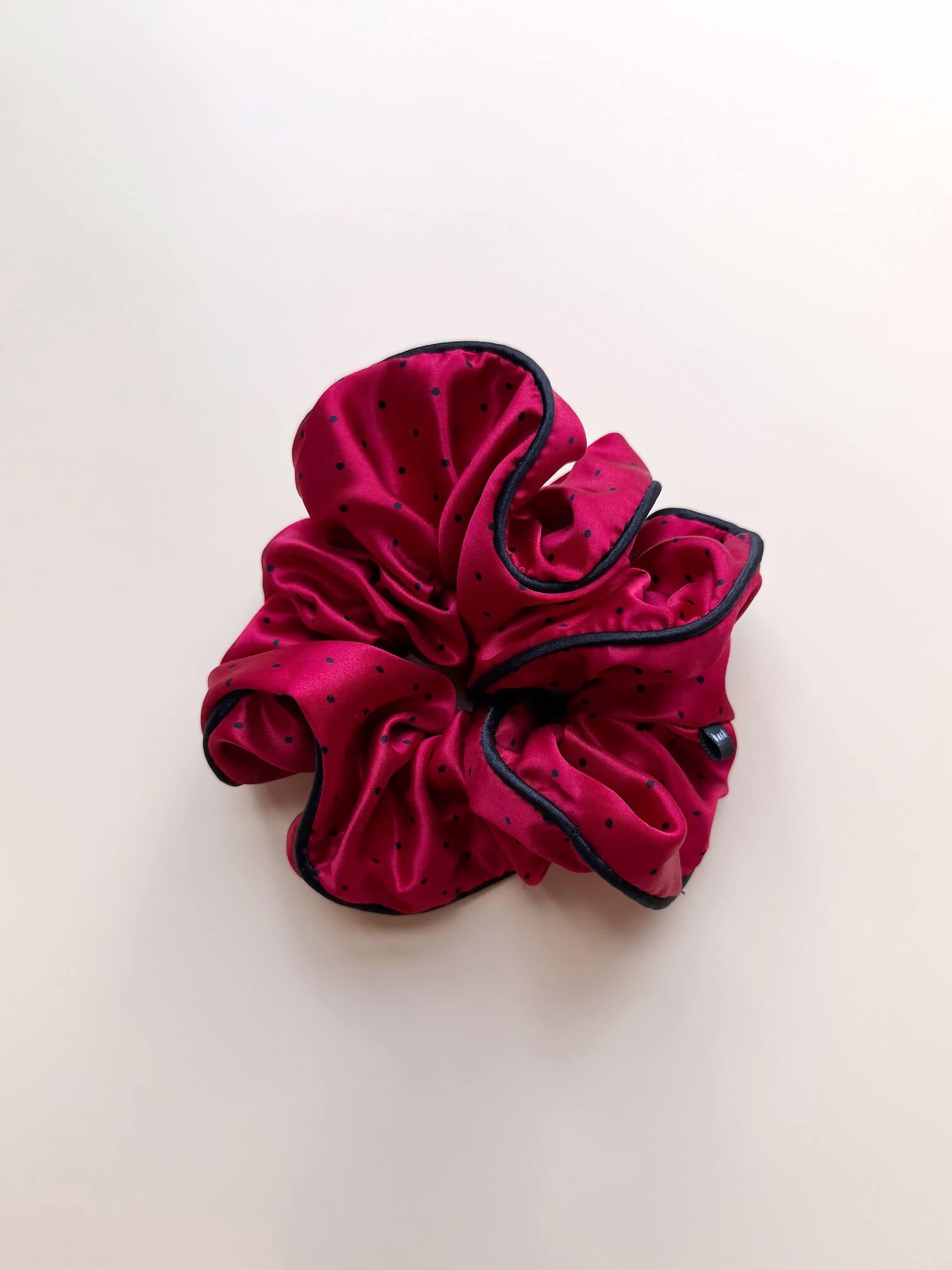 5cm XXL Silk Scrunchies with trimming