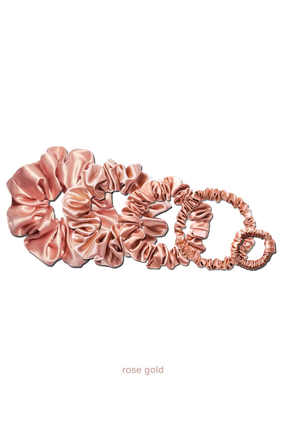 Silk Scrunchies 5-Pcs Discovery Set