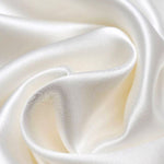Silk Flat Sheets - Pearl White - BASK™