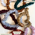 Build Your Own (Set of 10) - 1CM Silk Hair Ties - BASK™