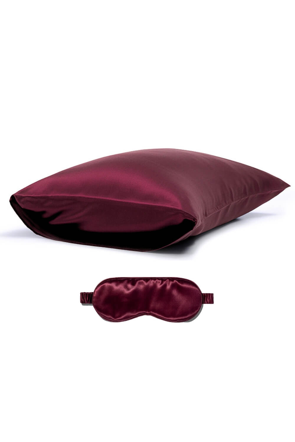 Silk Pillowcase and Silk Eye Mask Gift Set - Pink – BASK™