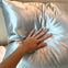 Silk Pillowcase - Silver - BASK™