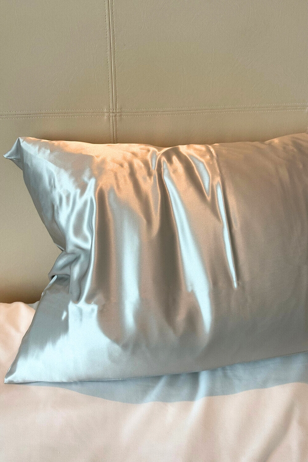 Silk Pillowcase - Silver - BASK™
