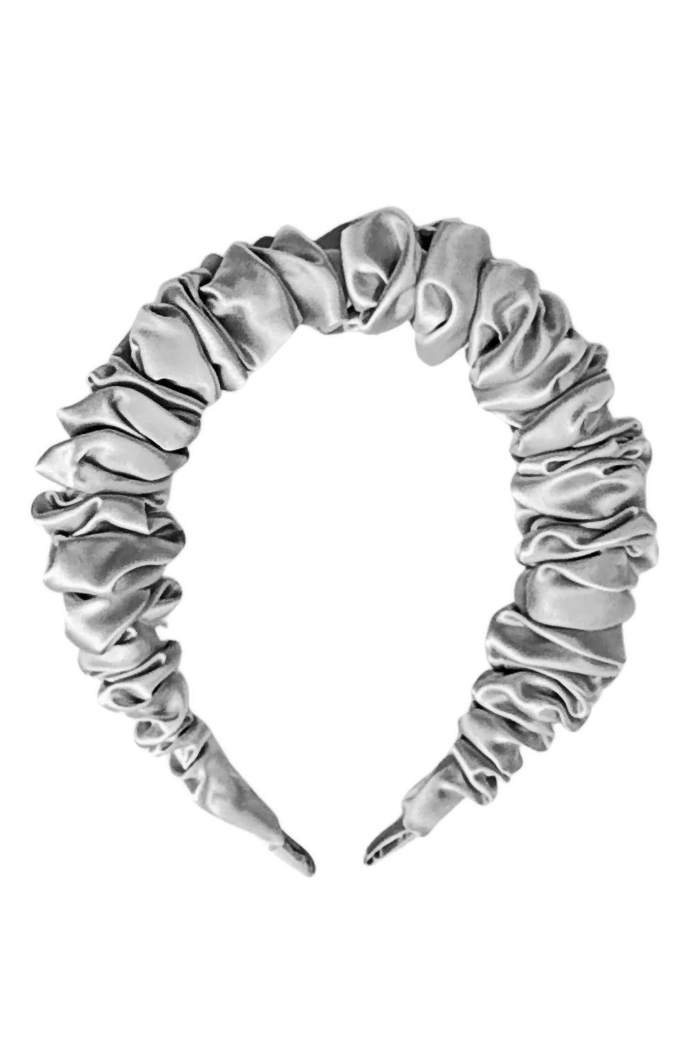 Silk Ruched Hairband (Large)