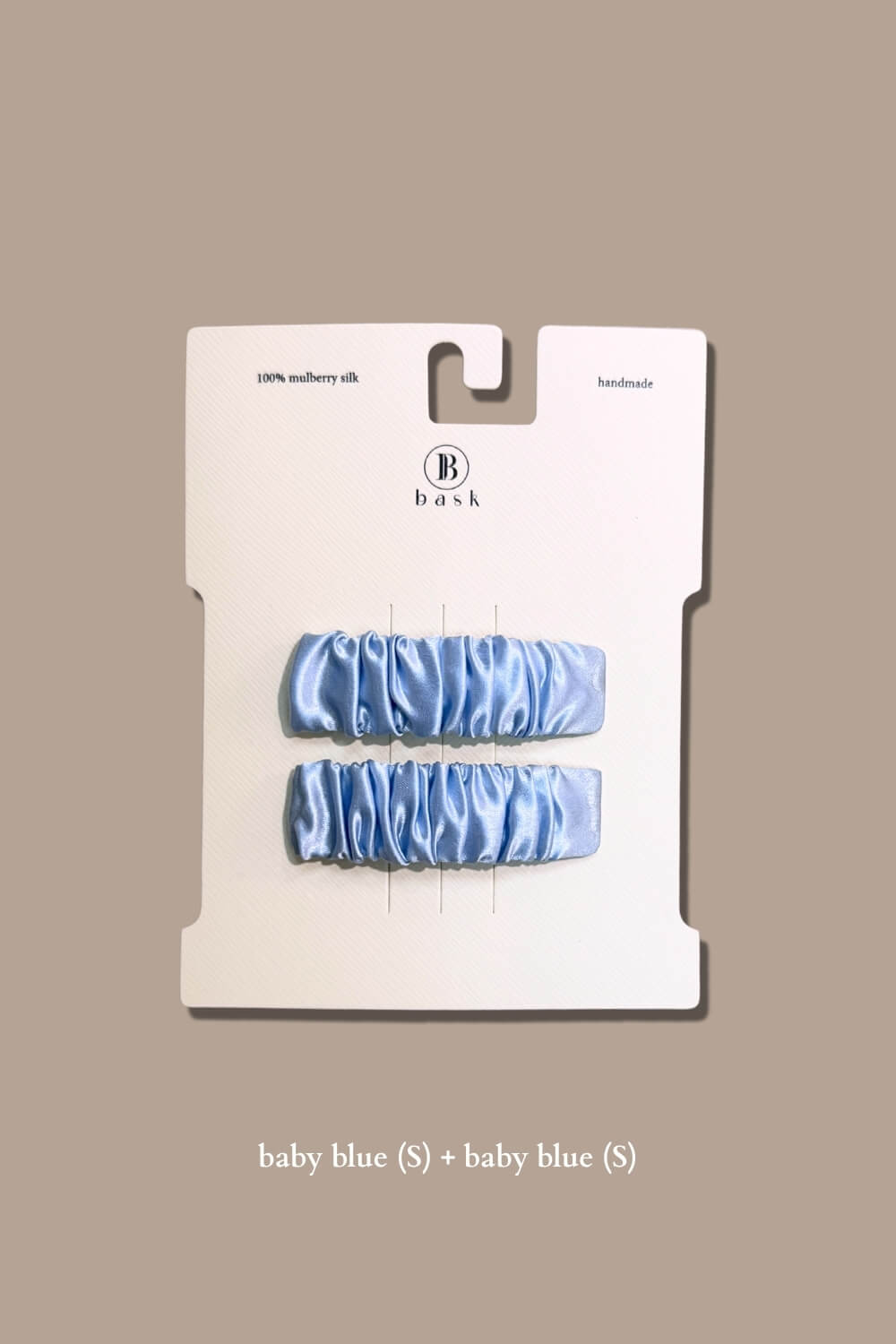 (Pack of 2) SMALL Silk Hair Pins