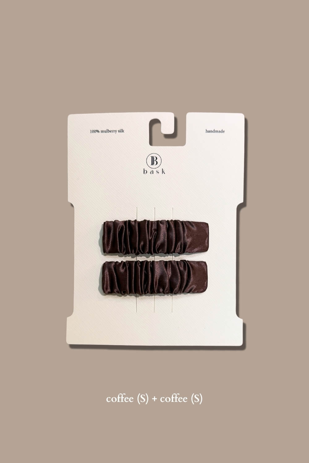 (Pack of 2) SMALL Silk Hair Pins