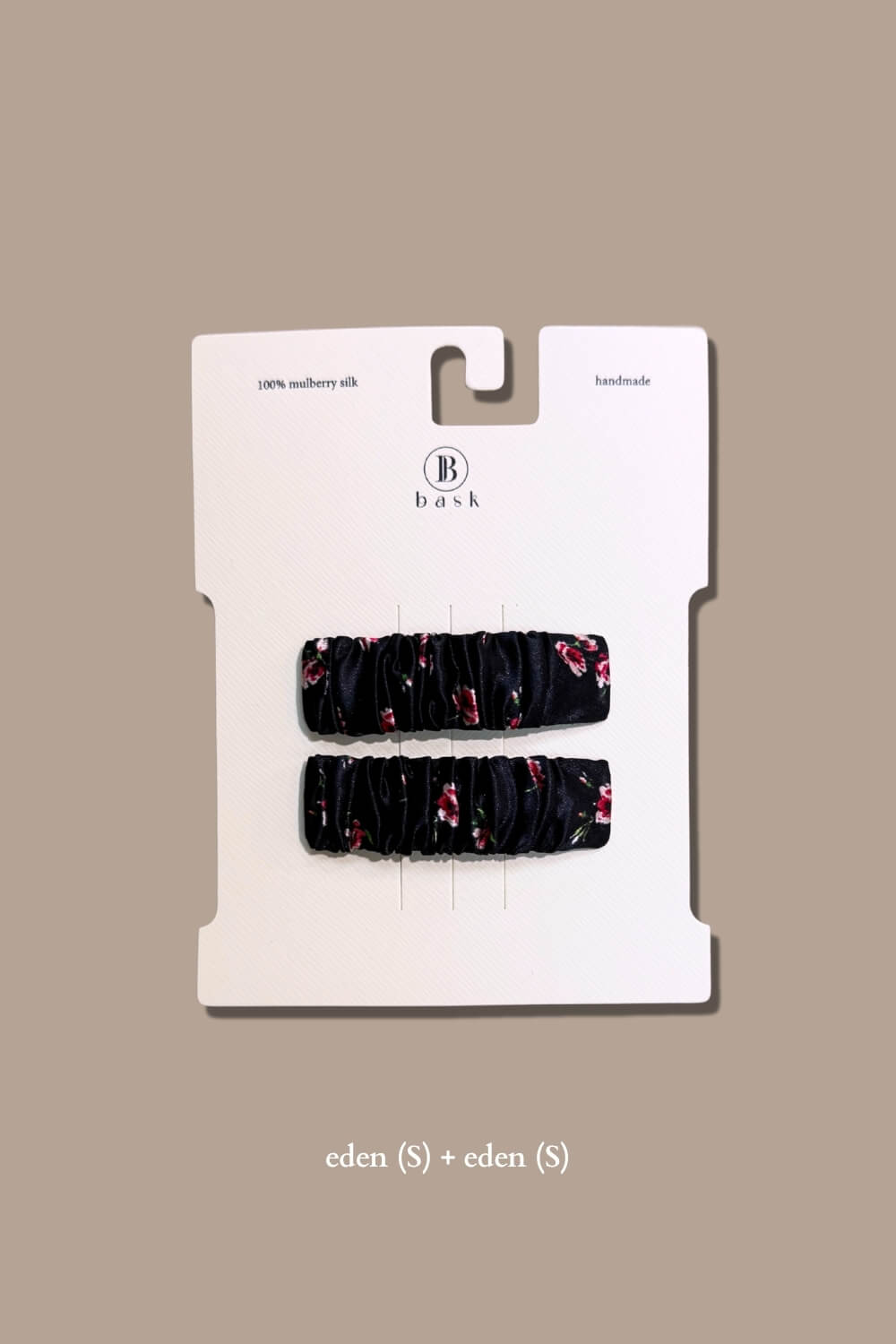 (Pack of 2) SMALL Silk Hair Pins