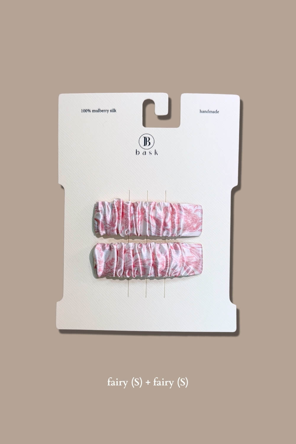(Pack of 2) SMALL Silk Hair Pins