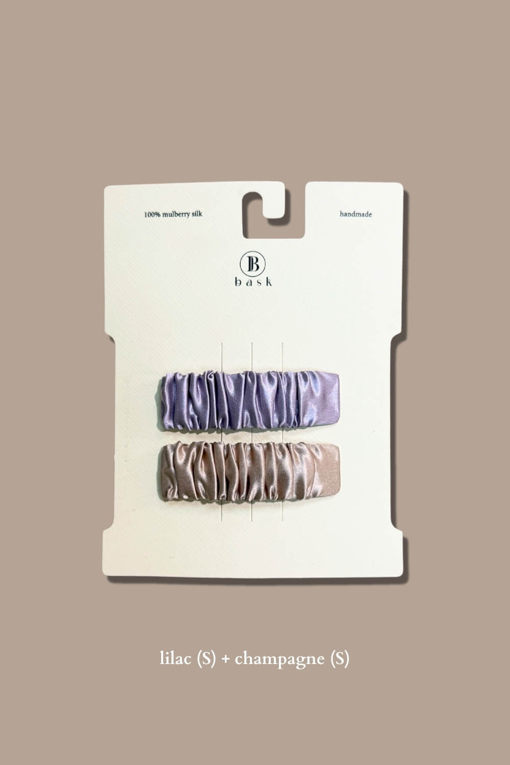 (Pack of 2) SMALL Silk Hair Pins