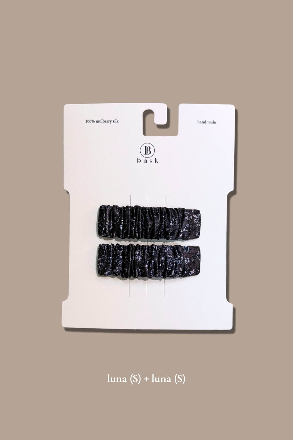 (Pack of 2) SMALL Silk Hair Pins